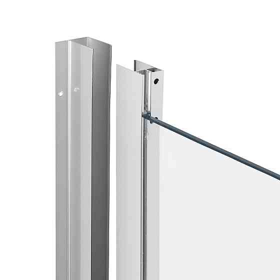Душевая кабина Qtap Taurus CRM1011SC6 100x100 см, стекло Clear 6 мм, покрытие CalcLess без поддона Киев