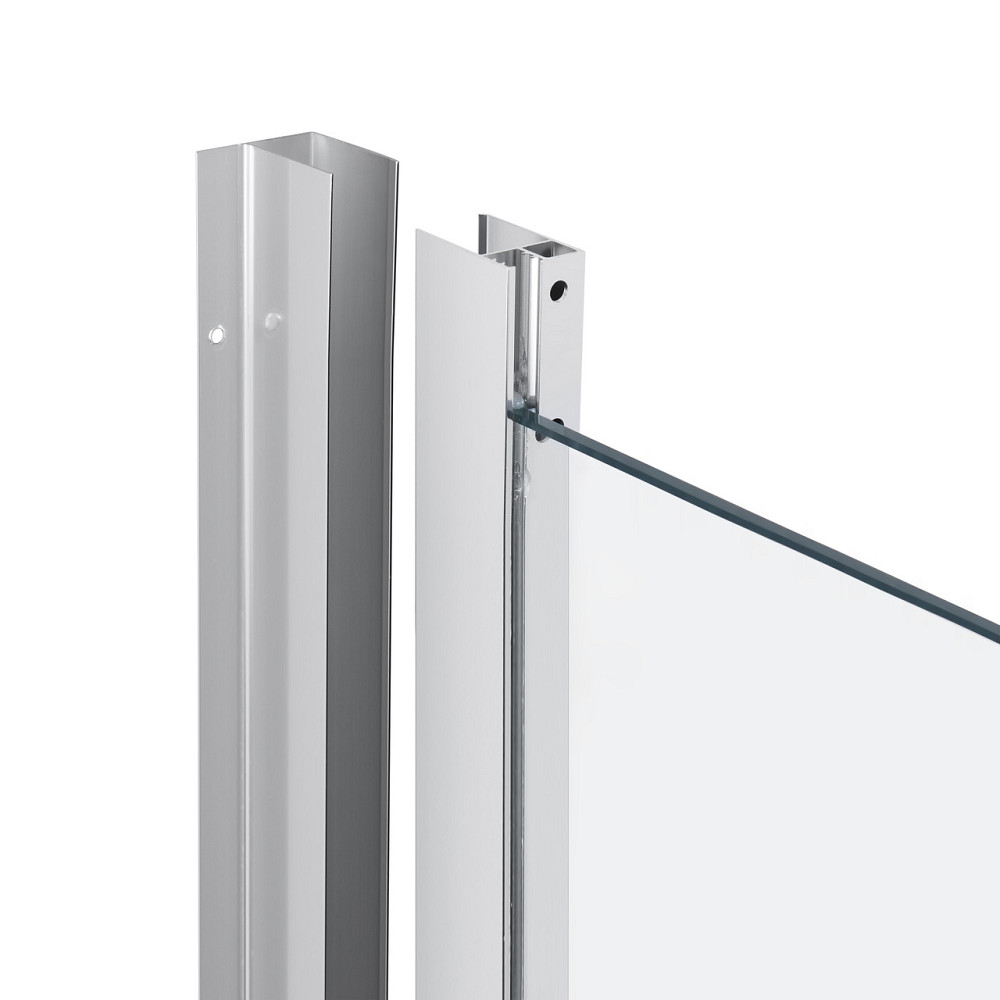 Душевая кабина Qtap Taurus CRM1011SC6 100x100 см, стекло Clear 6 мм, покрытие CalcLess без поддона Киев - изображение 3