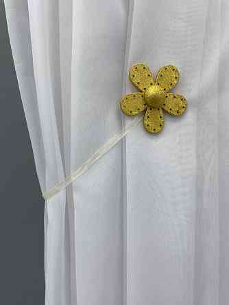 Магніти для штор і гардин Ханна набір 2 шт Злотистий (81-166) Київ