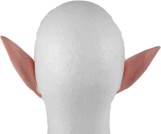 Накладки для ушей Pointy Ear Wrap-Around Adult Latex бежевые эльф фея пришелец LARP cosplay аксессуары для Киев