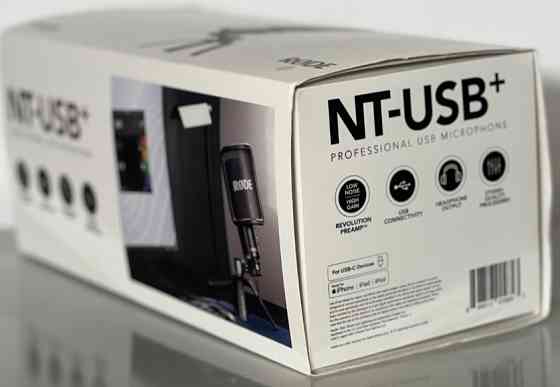 Микрофон студийный /для ПК /для подкастов Rode NT-USB+. Киев