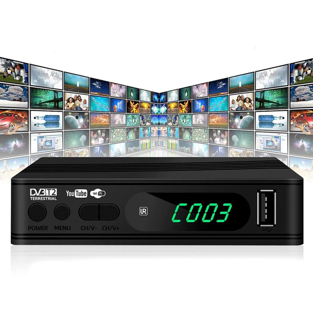 Цифровой тюнер с поддержкой wi-fi адаптера 5-12v + пульт, DVB T2 0967 / Приставка Т2 / Цифровой ресивер для тв Киев - изображение 7