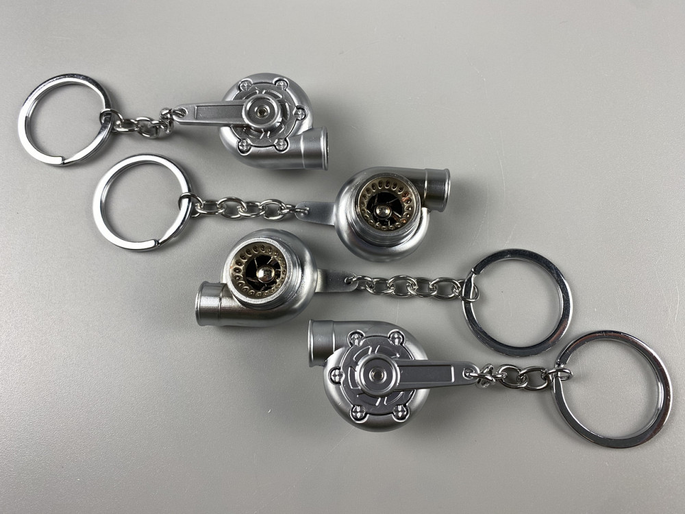 Брелок турбіна ТКР (турбокомпресор) свисток, брелок на ключі для водія, брелок-свисток ТКР сріблястий Мукачево - фото 10