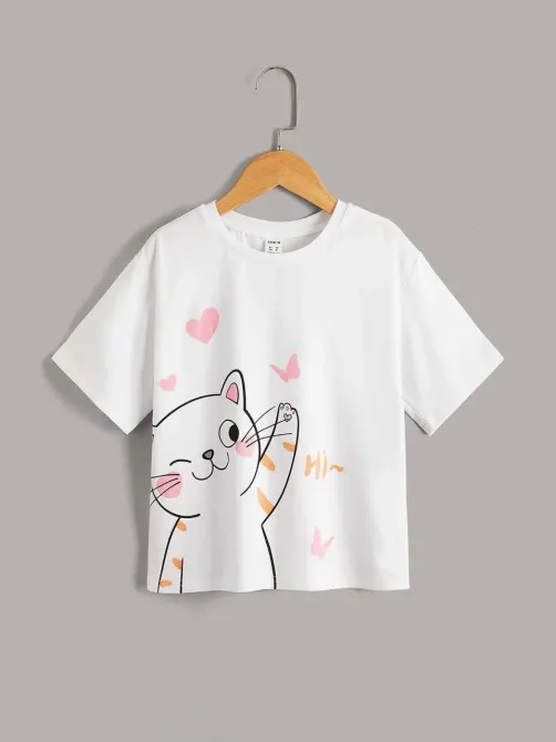 Футболка жіноча з принтом  48 Біла 2664085861 Дніпро - фото 1