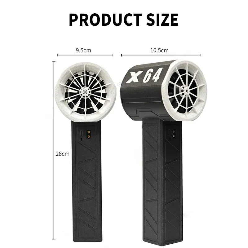 Вентилятор турбо-реактивный для автомобиля X64 800W Черный Киев - изображение 6