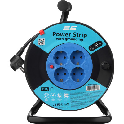 Мережевий подовжувач 2E 2E-CR4315IP20M20 Вінниця - фото 2