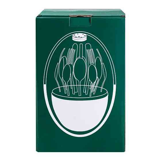 Набор столовых приборов на 6 персон с подставкой Яйцо Киев