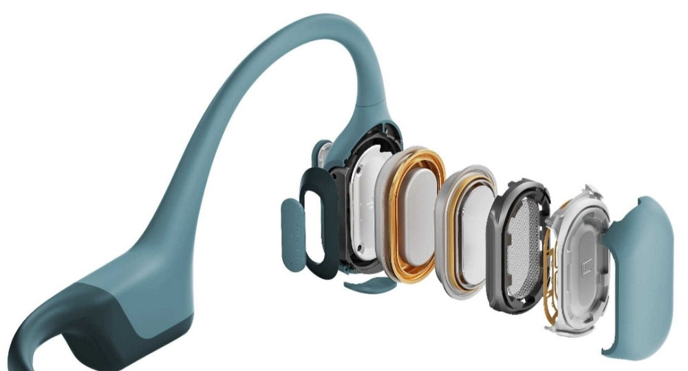 Безпроводные спортивные Наушники: Shokz OpenRun Pro Blue Харьков - изображение 6