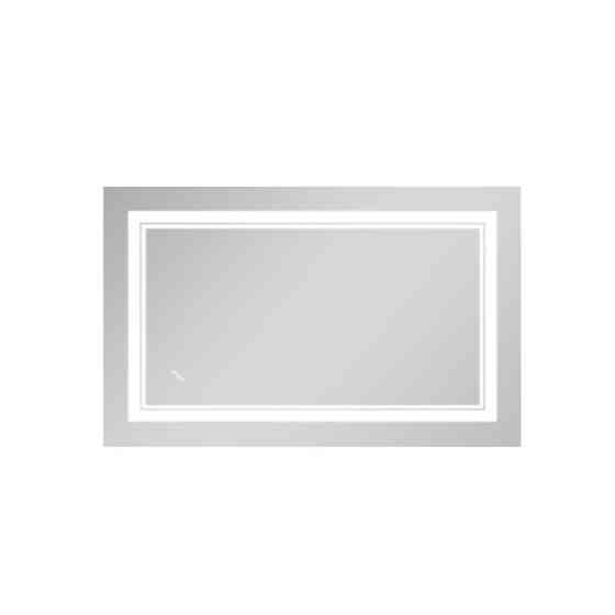 Дзеркало настінне прямокутне сенсорне Qtap Cardinal 700х500 з LED-підсвіткою Touch, з антизапотіванням Харків