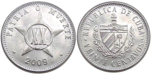 20 сентаво 2009 Куба Полтава - изображение 1