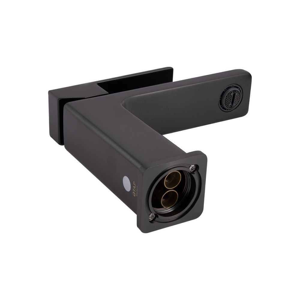 Змішувач для раковини Qtap Gemini QTGEM270GMB45676 Gunmetal Black PVD Київ - фото 9