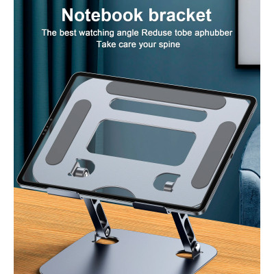 Підставка до ноутбука Choetech до 13&quot;, алюміній (H061-GY) Вінниця - фото 5