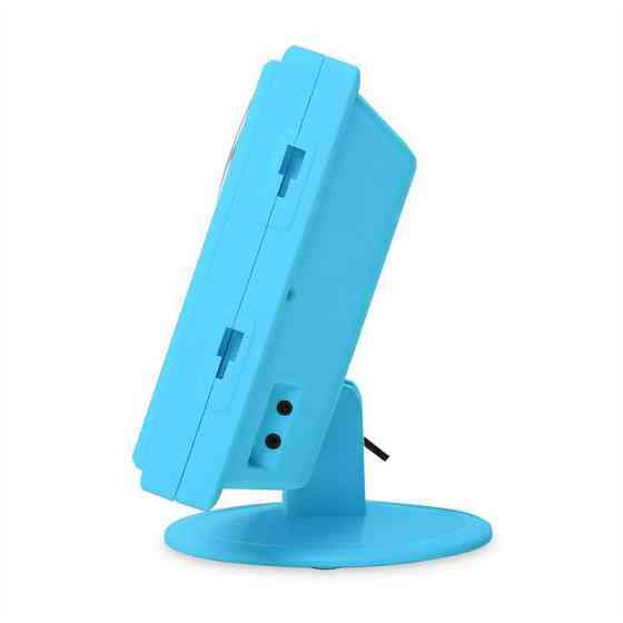 Стереосистема V-12 USB SD CD MP3 AUX FM Пульт дистанційного керування Синій Синій (Німеччина, читати Рівне