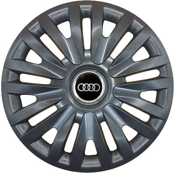 Автомобільні модельні ковпаки R14 SJS Audi 217 4шт, чорні Вінниця