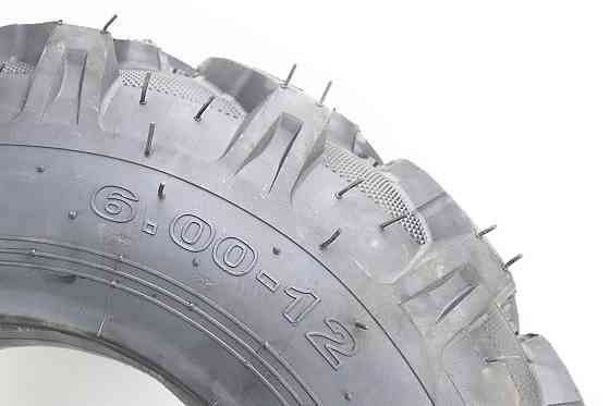 Шина на мотоблок 6,00-12 10PR з камерою "насічка" (NEW), (можливі незначні дефекти) Київ