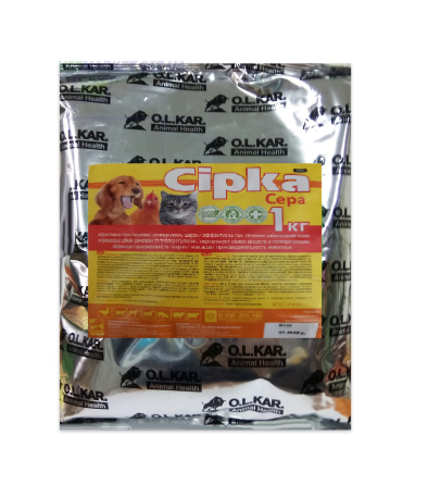 Сірка кормова 1 кг O.L.KAR. Вінниця