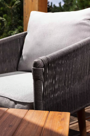 Комплект садових меблів Di Volio Matera Сірий/Світло-сірий Киев