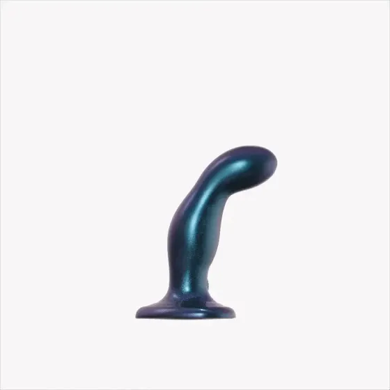 Дилдо с вибрацией Strap-On-Me FINGERING & VIBRATING DILDO - M - BLUE, с манящим движением Львов