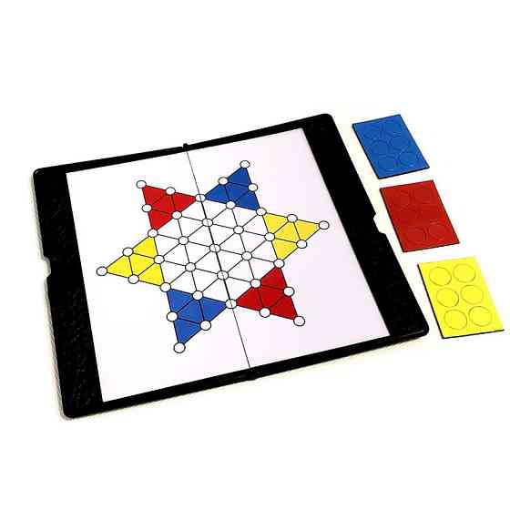 Настільна гра "Китайські шашки міні" UB 1684UB магнітне ігрове поле Вінниця