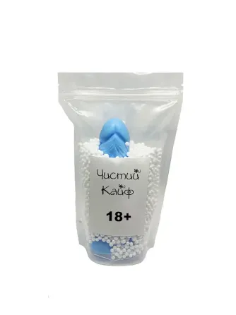 Крафтове мило-член із присоскою Чистий Кайф Blue size L, натуральне Львів