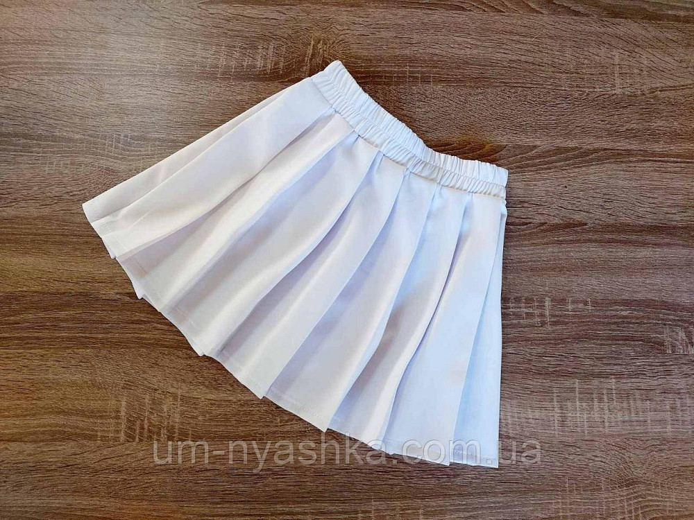 Спідниця теніска біла р.116-158 Кривий Ріг - фото 5