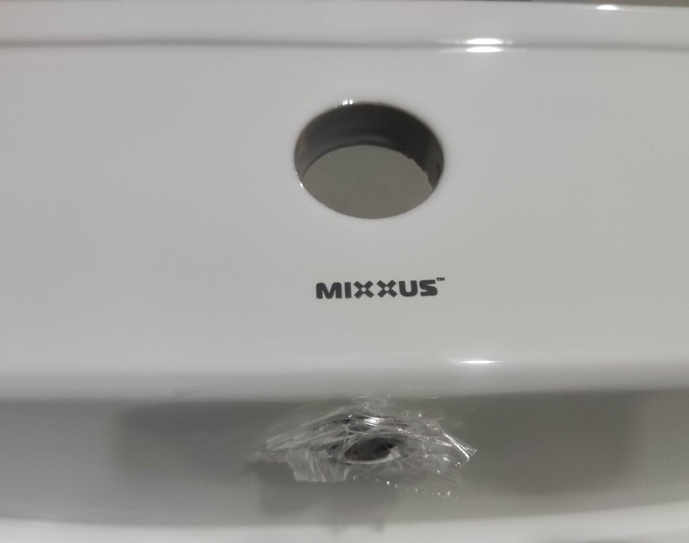 Раковина меблева Mixxus Premium CUBIC-1502 710х460х170mm з отвором під змішувач та переливом  ( MP6496 ) 30363 Харьков - изображение 7