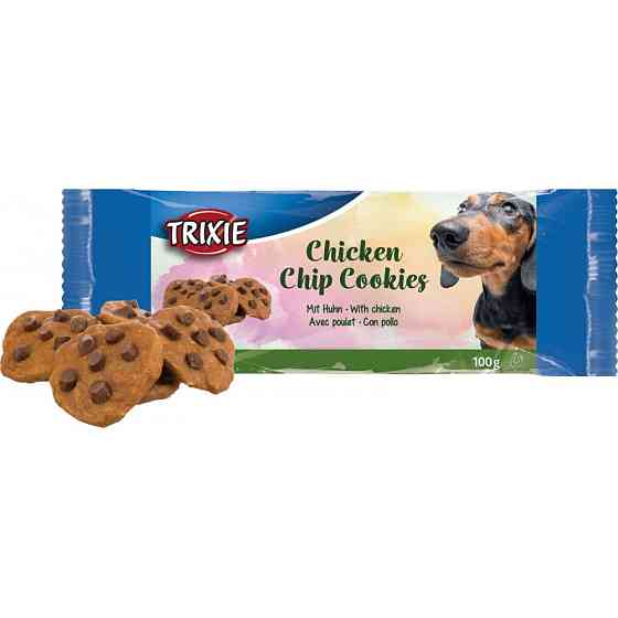 Лакомство Trixie Chicken Chip Cookies для собак печенье с курицей 100 г Винница