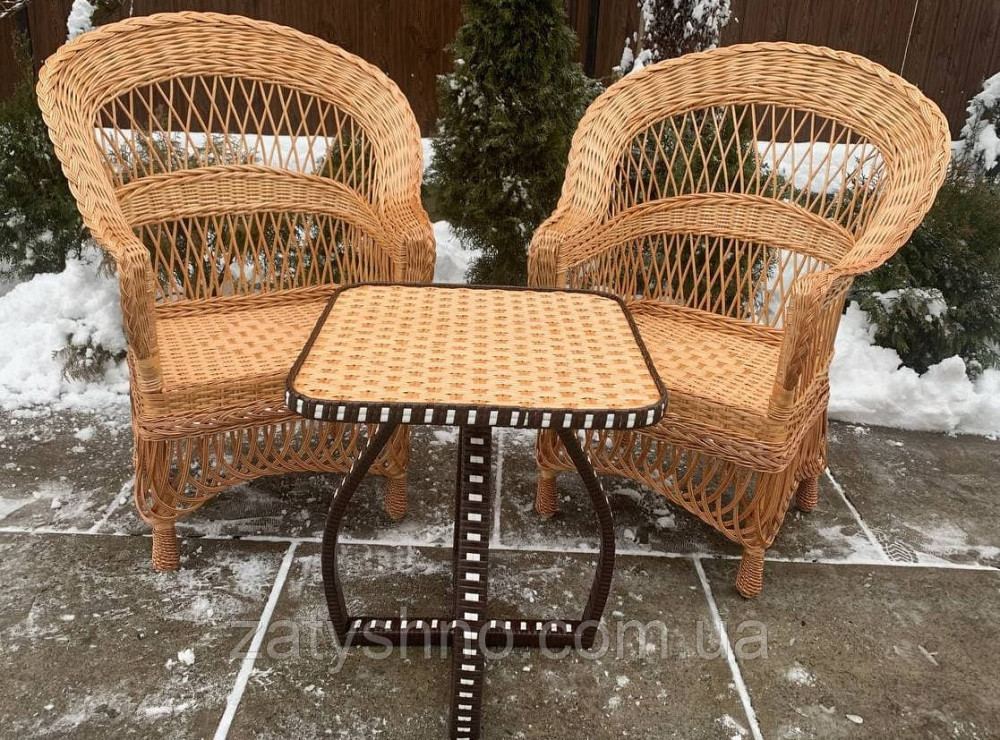Мебель из лозы для двоих Киев - изображение 1
