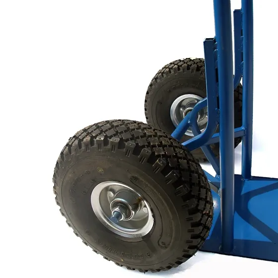 Тележка ТКК-300КНП для баллонов CO₂, кислорода, аргона, гелия — грузовая, усиленная, колеса 300 мм Харьков