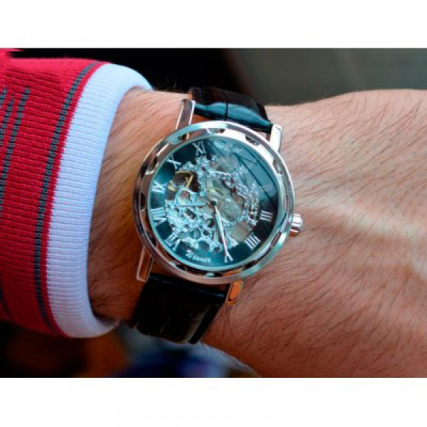 Чоловічий годинник Winner Black Вінниця - фото 4