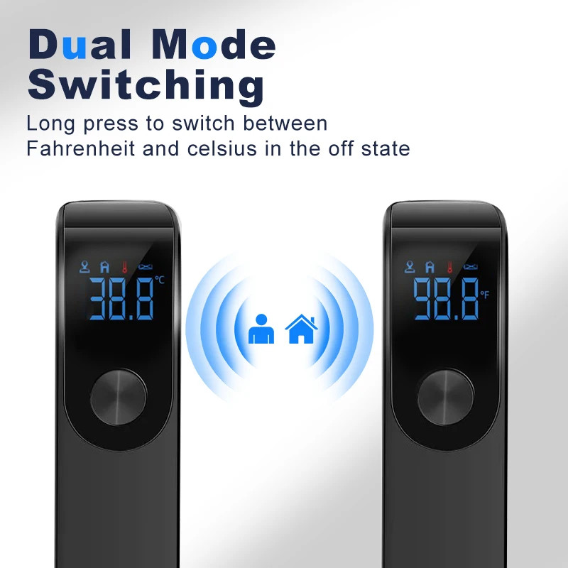 ІЧ термометр інфрачервоний портативний чорний міні для безконтактного вимірювання температури Biaze Николаев - изображение 3