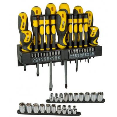 Набір інструментів Stanley отверток, головок, вставок 57 шт. (STHT0-62143) Вінниця - фото 1