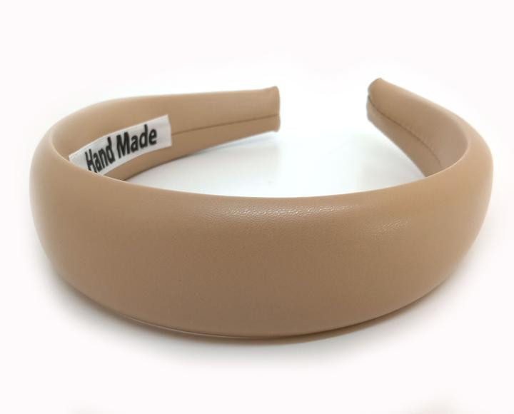 Обруч жіночий бежевий Київ - фото 1