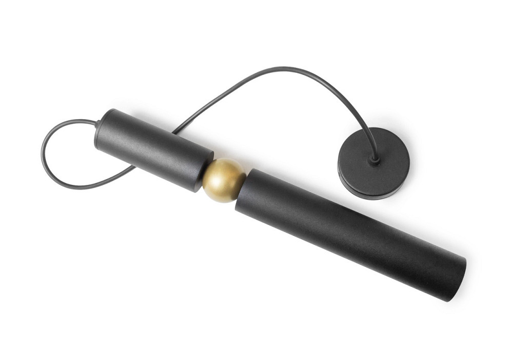 Світильник підвісний трубка Е27 Antique NL 40500 BK+BN Одеса - фото 1