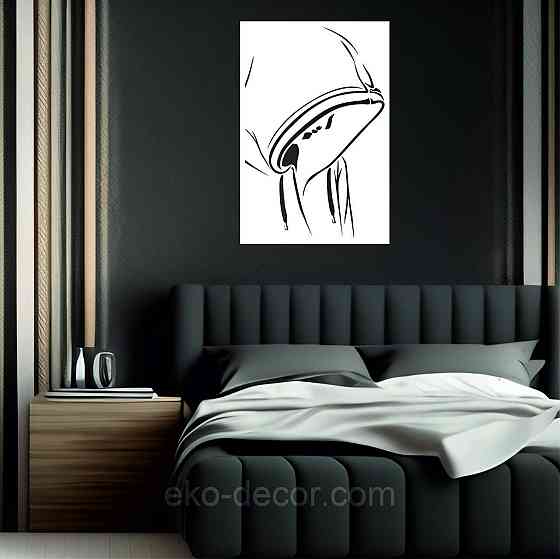 Декоративне настінне Панно «Силует», Декор на стіну Київ