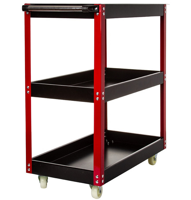 Візок інструментальний з 3 полицями та навісним лотком для викруток Mar-Pol (M66605) Нововолинськ - фото 2