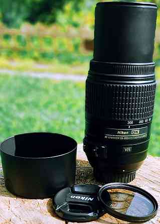 Объектив: AF-S NIKKOR 55-300mm. 4.5-5.6G ED. Киев