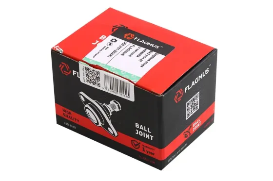 Шаровая опора 2101 Flagmus закатная нижняя с крепежом (пыльник под хомут силикон) Винница