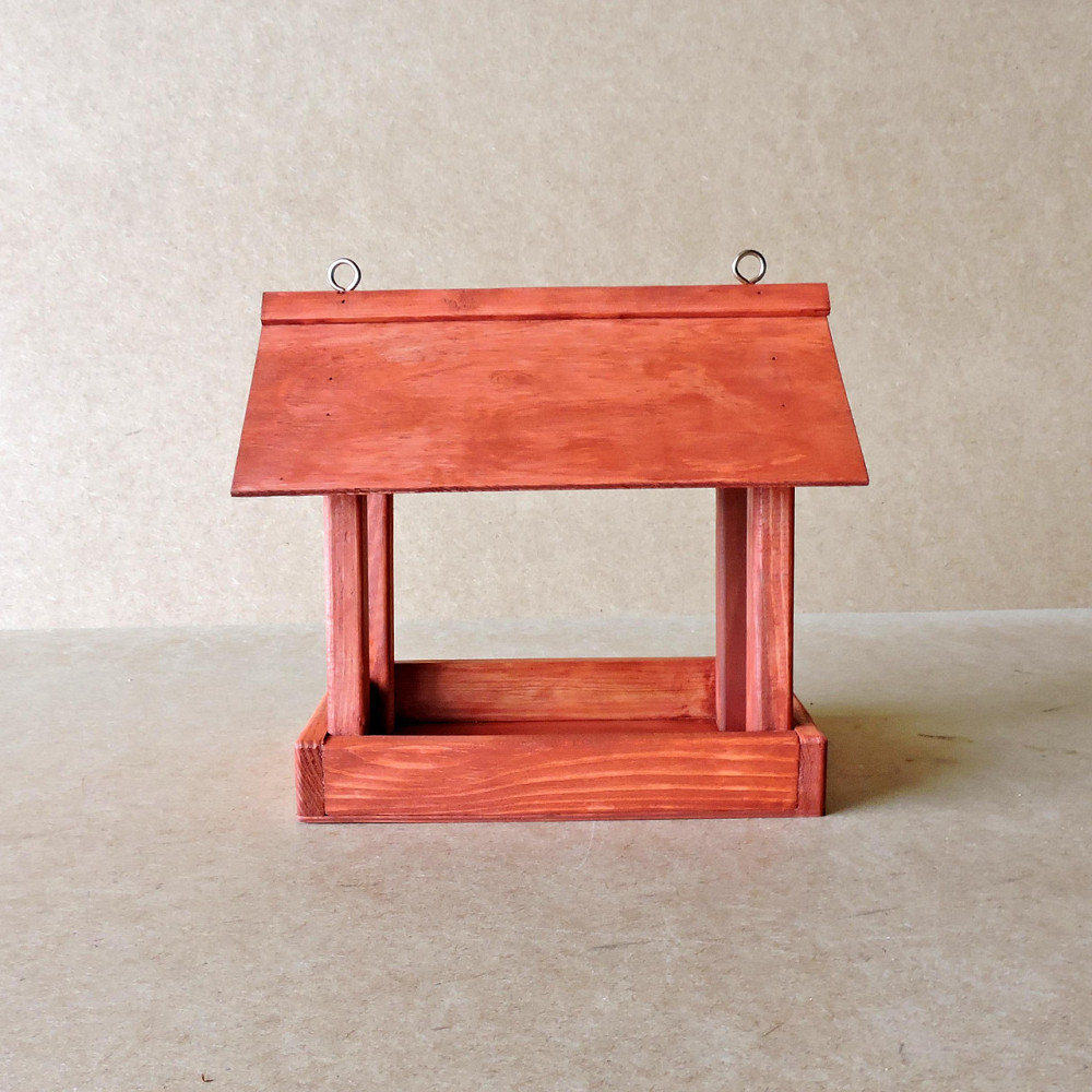 Годівниця садова для птахів "Малинівка" корал Миколаїв - фото 4