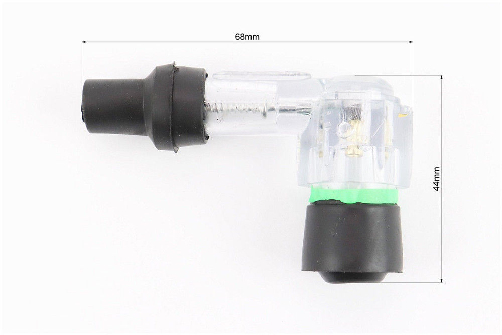 Ковпачок свічки "люлька" 90град, прозорий Киев - изображение 2