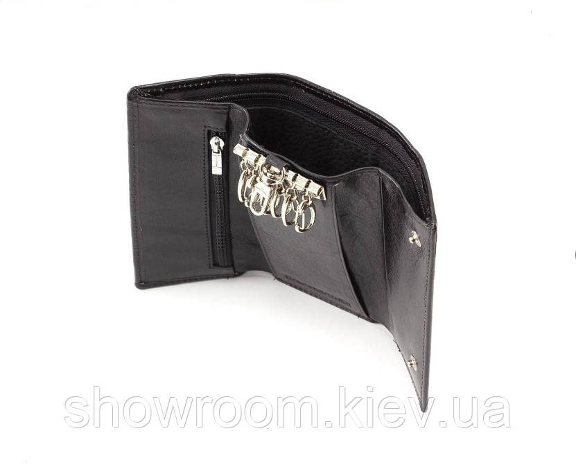 Мужская кожаная ключница-кошелек LC (20002) Киев - изображение 3