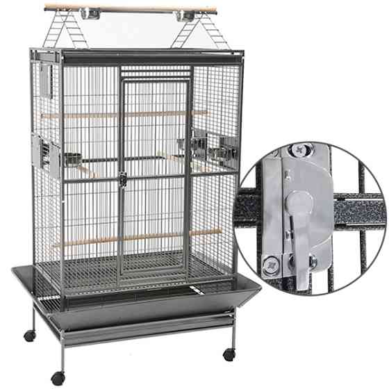 Savic ВЕЛЛІНГТОН (Wellington Playpen) вольєр для папуг, темно-сірий Київ