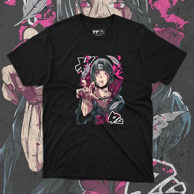 Футболка для подростка мальчика с принтом Наруто Ітачі Учіха 6 Размер 160 Anime10321 Днепр - изображение 1