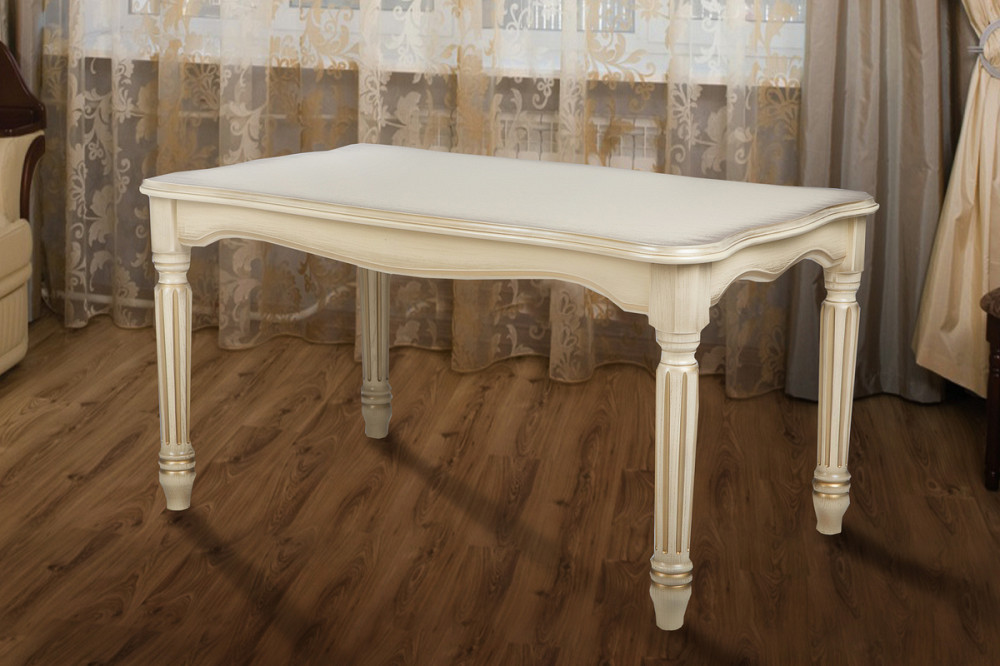 Стіл журнальний Венеціанський 100*60, слонова кіст Київ - фото 1