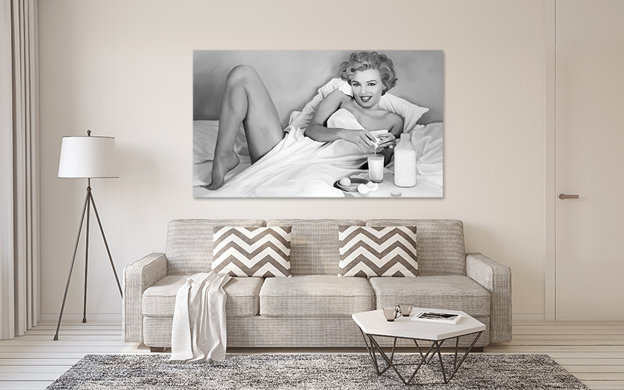 Картина холст в гостиную / спальню  Мерлін Монро   MLP_169 60x100 см Киев - изображение 2