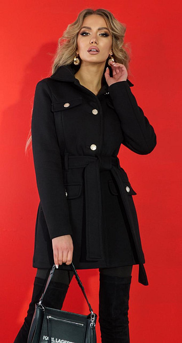 Стильна куртка на флісі (42) Київ - фото 2