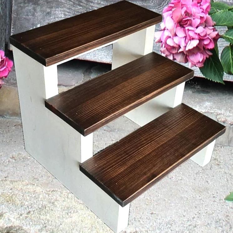 Лавка-сходинка "Блекрівер" зефір-капучино Миколаїв - фото 1