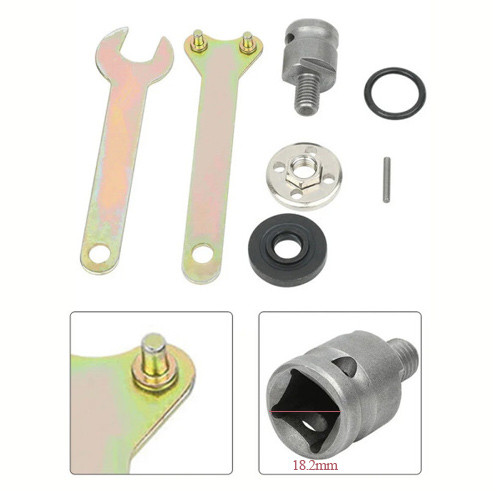 Адаптер для УШМ шлифмашины на вал электродрели, переходник дрель-болгарка Вінниця - фото 6