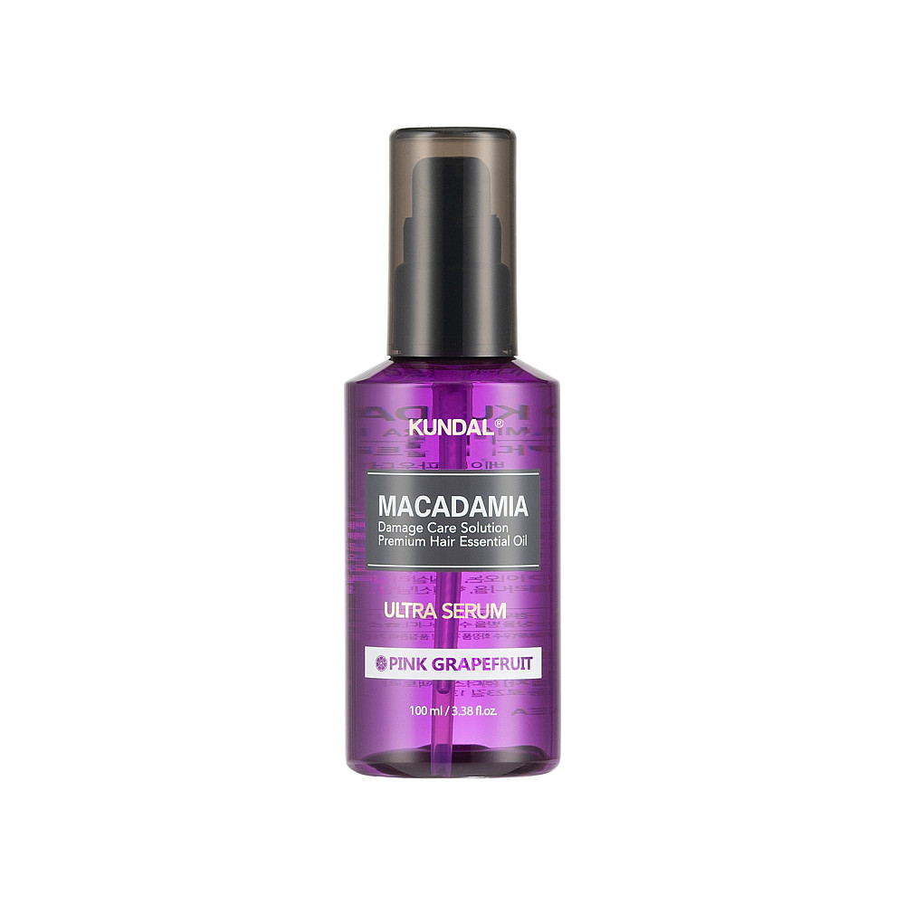 Увлажняющая сыворотка для волос Розовый грейпфрут Macadamia Ultra Hair Serum Pink Grapefruit Kundal 100 мл Киев - изображение 1