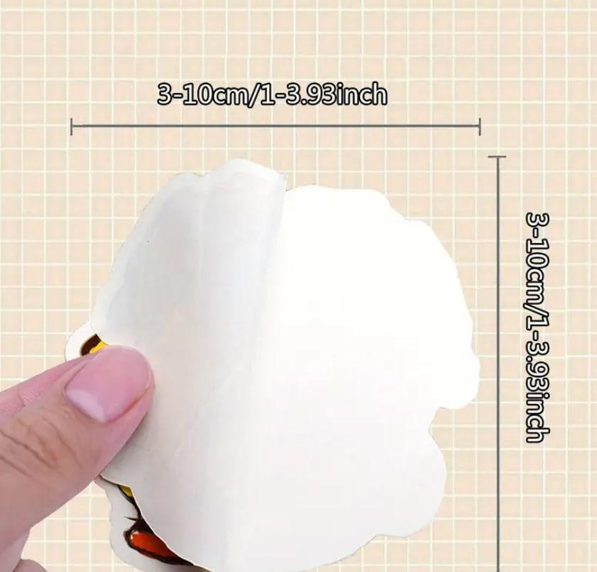 Набір магічних наклейок "Відьомські символи" (54 шт.), наклейки віканство, готичні наклейки. Київ - фото 4